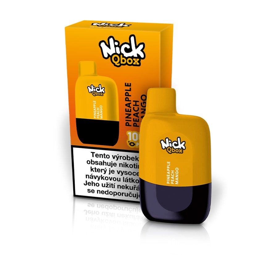 5 ks Nick Qbox PINEAPPLE PEACH MANGO 16 mg