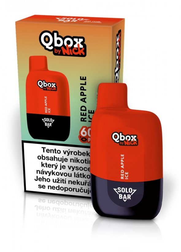Qbox by Nick RED APPLE ICE 20 mg