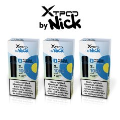 3 ks X TPOD by Nick Blue Sour Raspberry 20 mg