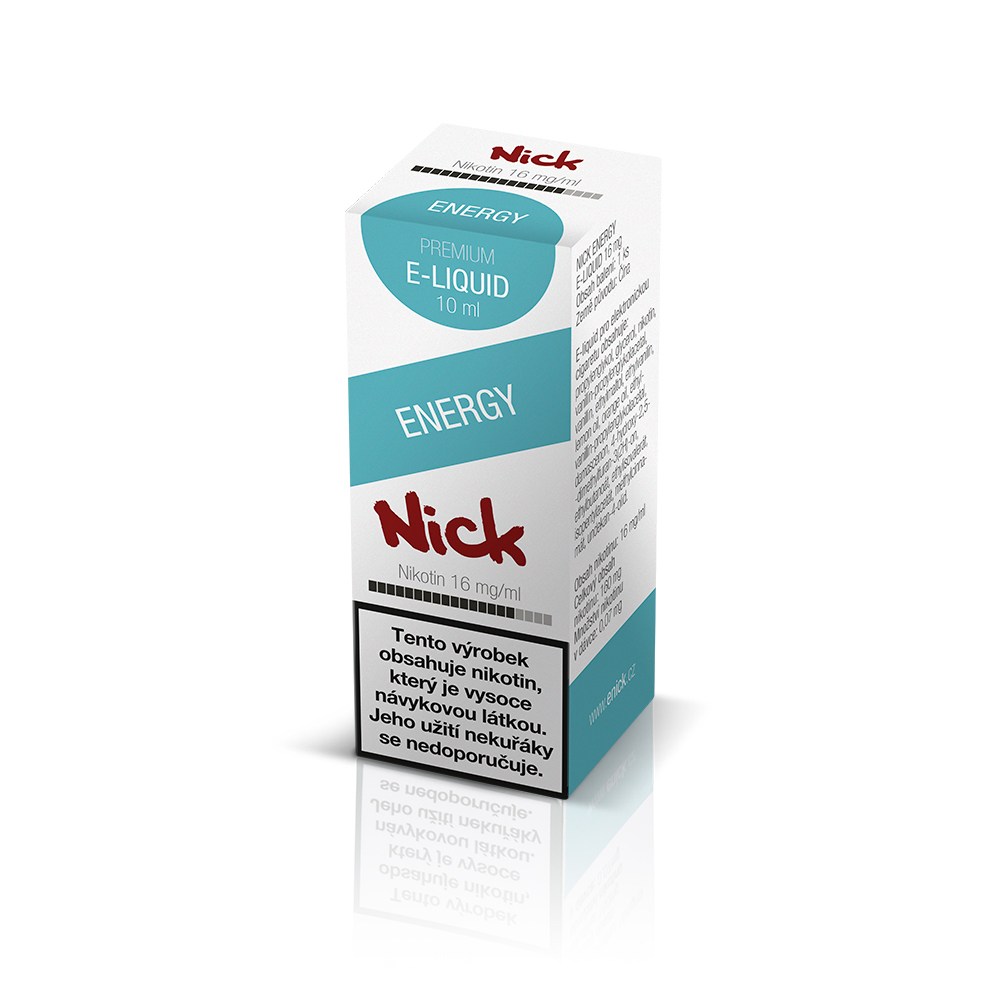 Levně Nick e-liquid ENERGY 16 mg, 10 ml